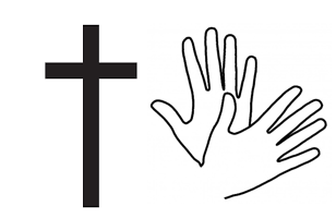 Quelle: Referat Inklusion-Generationen Piktogramm Gebärdengottesdienst schwarz