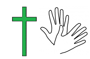 Quelle: Behindertenseelsorge Piktogramm Gebärdengottesdienst